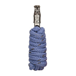 Longe d'attache Imperial Riding Deluxe anti panique Bluebell Bleu