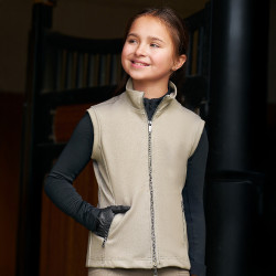 Gilet Imperial Riding Charlie enfant Olive clair Vert Gilet Imperial Riding Charlie enfant Olive clair Vert