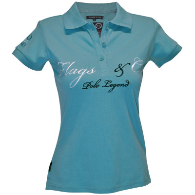 Polo femme Cordova Flags & Cup Vert celadon