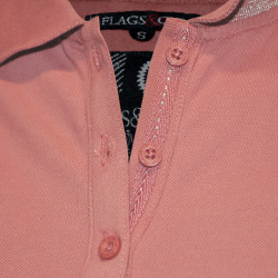 Polo femme Cordova Flags & Cup Vieux rose Polo femme Cordova Flags & Cup Vieux rose