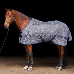 Couverture anti-mouches HV Polo Nena AOP Marine Bleu marine