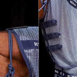 Couverture anti-mouches HV Polo Nena AOP Marine Bleu marine