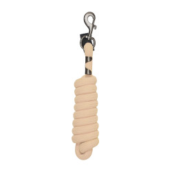 Longe d'attache HV Polo Essential mousqueton simple Tan Gris Longe d'attache HV Polo Essential mousqueton simple Tan Gris