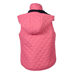 Veste sans manches HKM réversible Maui enfant Fuchsia / marine Rose