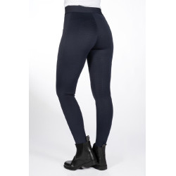 Legging HKM Isabella fond intégral en silicone Bleu profond