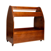 Chariot pour Selle avec Tiroir Grooming Deluxe by Kentucky Bois Beige