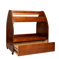 Chariot pour Selle avec Tiroir Grooming Deluxe by Kentucky Bois Beige