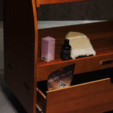 Chariot pour Selle avec Tiroir Grooming Deluxe by Kentucky