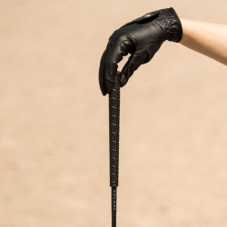 Cravache de dressage Velari Balance avec poignée en caoutchouc