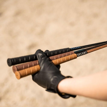 Cravache de dressage Velari Balance avec poignée en caoutchouc