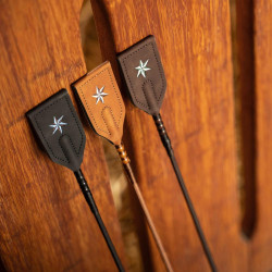 Cravache d’obstacle Velari Guidance avec poignée en cuir