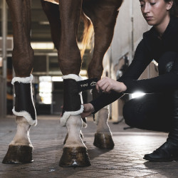 Guêtres mouton Veredus TRB antérieurs Noir