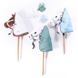 Bonnet anti-mouches Hobby Horse HV Polo Ruby Blanc Bonnet anti-mouches Hobby Horse HV Polo Ruby Blanc
