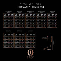Bottes d'équitation Imperial Riding Olania Deluxe Dressage Courte/Large Marron foncé
