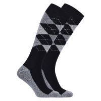 Chaussettes Imperial Riding Queen of Diamonds femme Noir