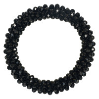 Élastique à cheveux avec strass Imperial Riding Noir