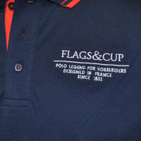 Polo homme Capto Flags & Cup Bleu marine Polo homme Capto Flags & Cup Bleu marine