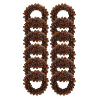Élastique pour pions de crinière Imperial Riding par 12 Marron foncé Élastique pour pions de crinière Imperial Riding par 12 Marron foncé