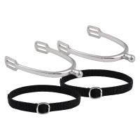 Éperons enfant Imperial Riding Basic 15 mm bout rond