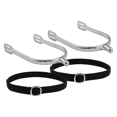 Éperons homme Imperial Riding Basic 15 mm bout rond