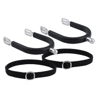 Éperons homme Imperial Riding Basic 20 mm avec revêtement silicone