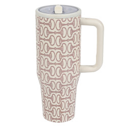 Gourdes isothermes HV Polo Claudie par 4 Marine / champagne gold Beige
