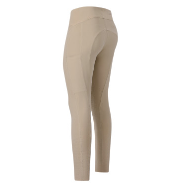 Legging d'équitation Euro-Star Empower grip genoux femme Beige