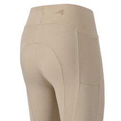 Legging d'équitation Euro-Star Empower grip genoux femme Beige