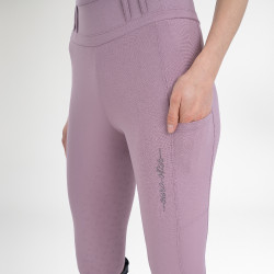 Legging d'équitation Euro-Star Eres FullGrip femme Sureau Marron