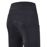 Legging d'équitation Imperial Riding Basic FullGrip Kids Noir