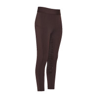Legging d'équitation Imperial Riding Basic FullGrip Kids Chocolat Marron