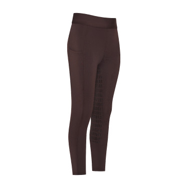 Legging d'équitation Imperial Riding Basic FullGrip Kids Chocolat Marron Legging d'équitation Imperial Riding Basic FullGrip Kids Chocolat Marron