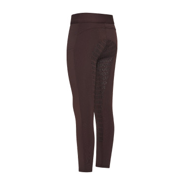 Legging d'équitation Imperial Riding Basic FullGrip Kids Chocolat Marron Legging d'équitation Imperial Riding Basic FullGrip Kids Chocolat Marron