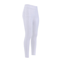 Legging d'équitation Imperial Riding Basic FullGrip Kids Blanc