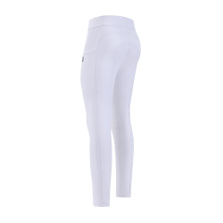 Legging d'équitation Imperial Riding Basic FullGrip Kids Blanc