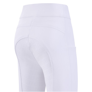 Legging d'équitation Imperial Riding Basic FullGrip Kids Blanc