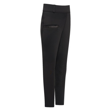 Legging d'équitation Imperial Riding Comfi Sparks summer FullGrip Kids Noir