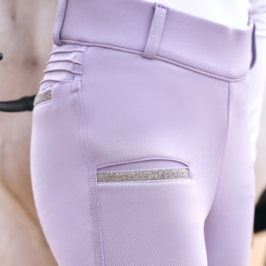 Legging d'équitation Imperial Riding Comfi Sparks summer FullGrip Kids Glycine Violet Legging d'équitation Imperial Riding Comfi Sparks summer FullGrip Kids Glycine Violet
