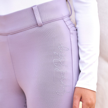 Legging d'équitation Imperial Riding Comfi Sparks summer FullGrip Kids Glycine Violet Legging d'équitation Imperial Riding Comfi Sparks summer FullGrip Kids Glycine Violet