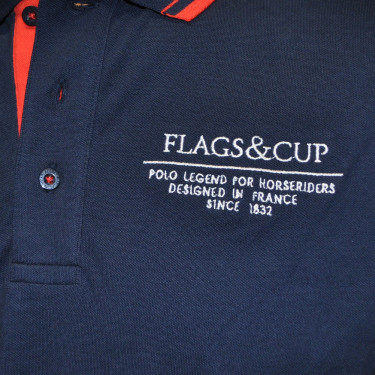 Polo enfant Oyon Flags & Cup Polo enfant Oyon Flags & Cup