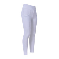 Legging d'équitation Imperial Riding Sam FullGrip Kids Blanc