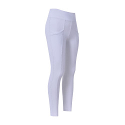 Legging d'équitation Imperial Riding Sam FullGrip Kids Blanc