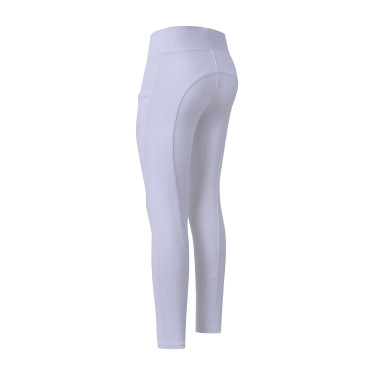 Legging d'équitation Imperial Riding Sam FullGrip Kids Blanc