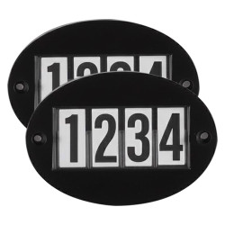 Numéro de compétition Imperial Riding Basic à épingle rapide par 2 Noir