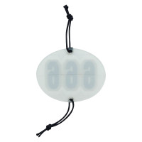 Numéro de tête Imperial Riding carré 3 chiffres Blanc