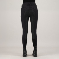 Pantalon d'équitation Euro-Star Aurelle diamond FullGrip femme Noir