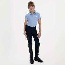 Pantalon d'équitation Euro-Star Impressive FullGrip Kids Marine Bleu marine