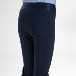 Pantalon d'équitation Euro-Star Impressive FullGrip Kids Marine Bleu marine