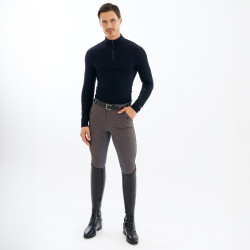 Pantalon d'équitation Euro-Star Marcel FullGrip homme Toundra Marron