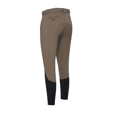 Pantalon d'équitation Euro-Star Marcel FullGrip homme Toundra Marron